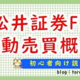 松井証券FX自動売買概要