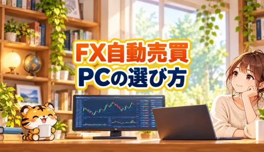 FX自動売買に必要なパソコンは？MT4のEAと松井証券FXで選び方を分ける