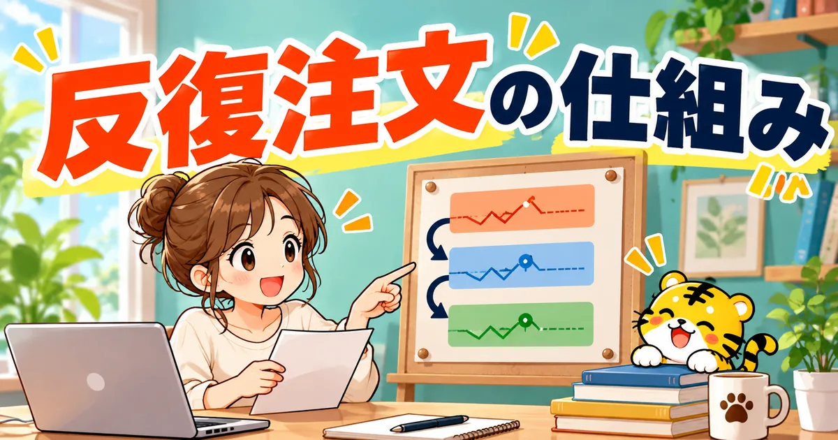 MT4で複数の価格帯に反復注文を置く仕組み