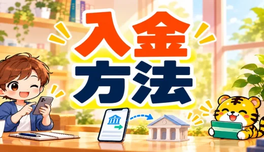 トラリピの入金方法｜クイック入金・銀行振込の手順と反映時間